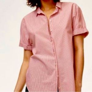 Aritzia Community button down shirt. Sz Medium.